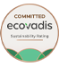Committed ecovadis 承諾徽章